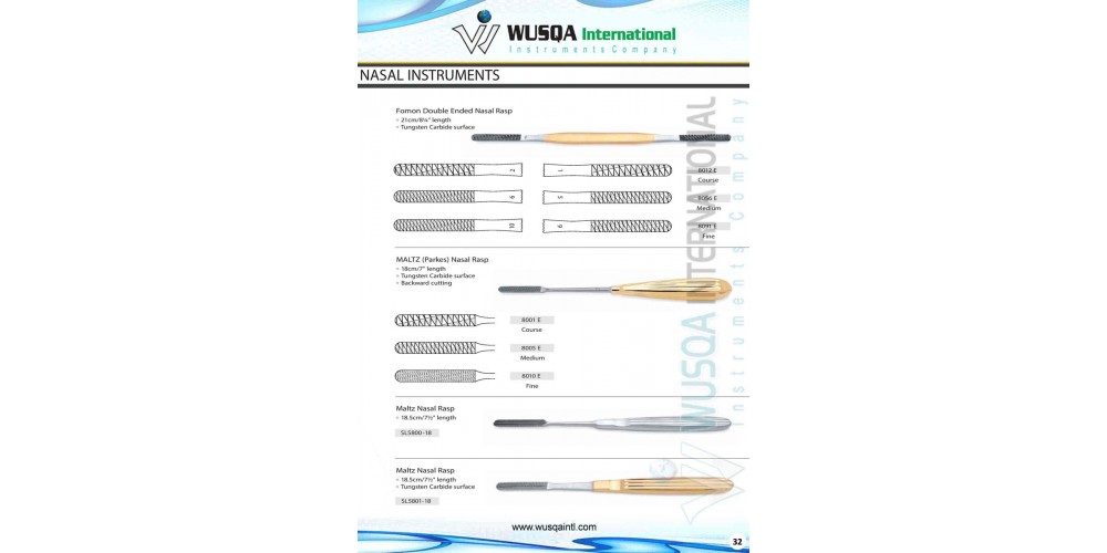 Nasal Instruments 